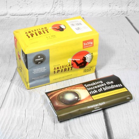 American Spirit RYO Tobacco| Yellow | 5x30g |Buy Rolling Tobacco in Australia
