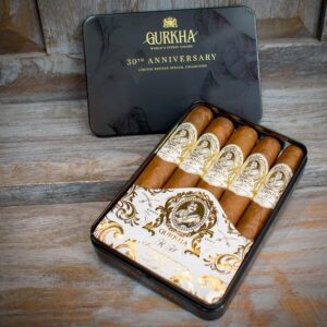 Buy Gurkha Treinta Anniversary Tin 5 Toro Cigars in Australia