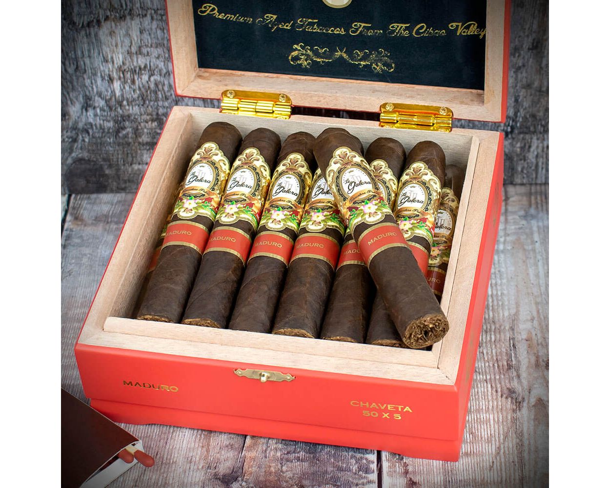 Buy La Galera Maduro Chaveta Robusto Cigars online in Australia