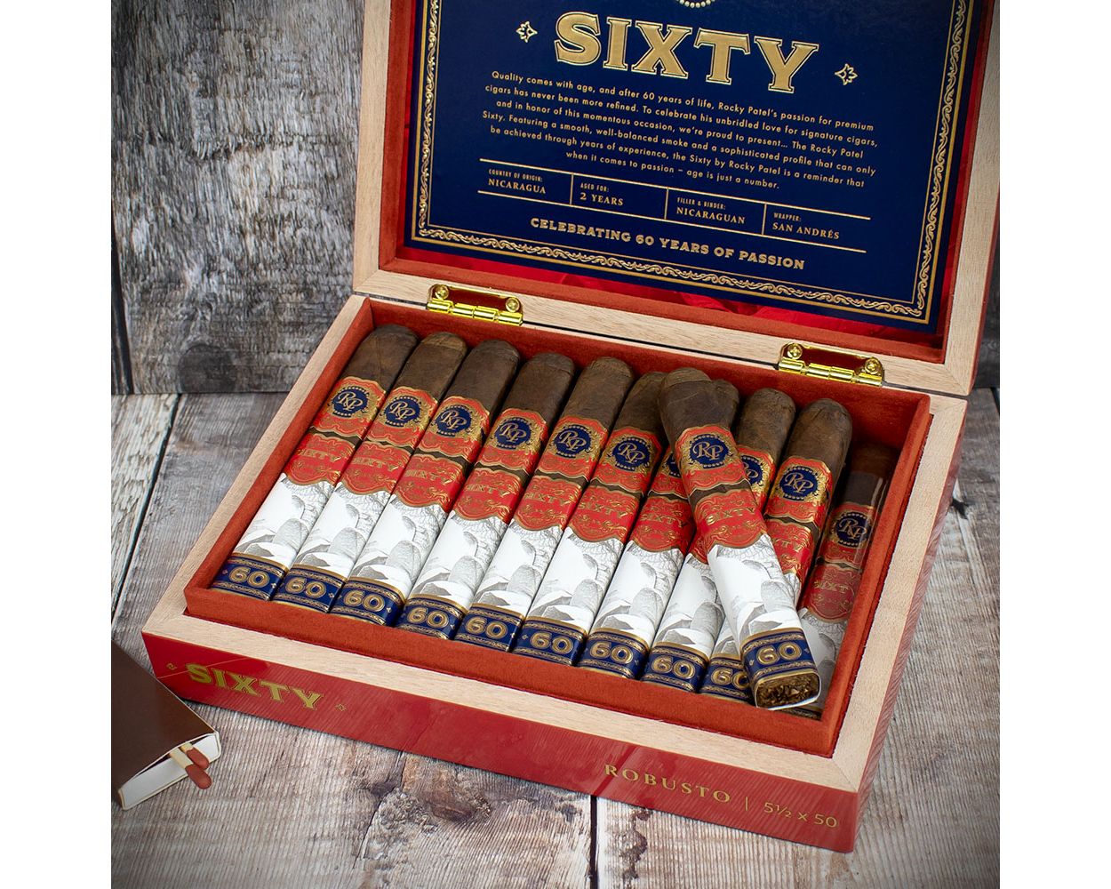 Buy Rocky Patel Sixty Robusto Cigars Online in Australia