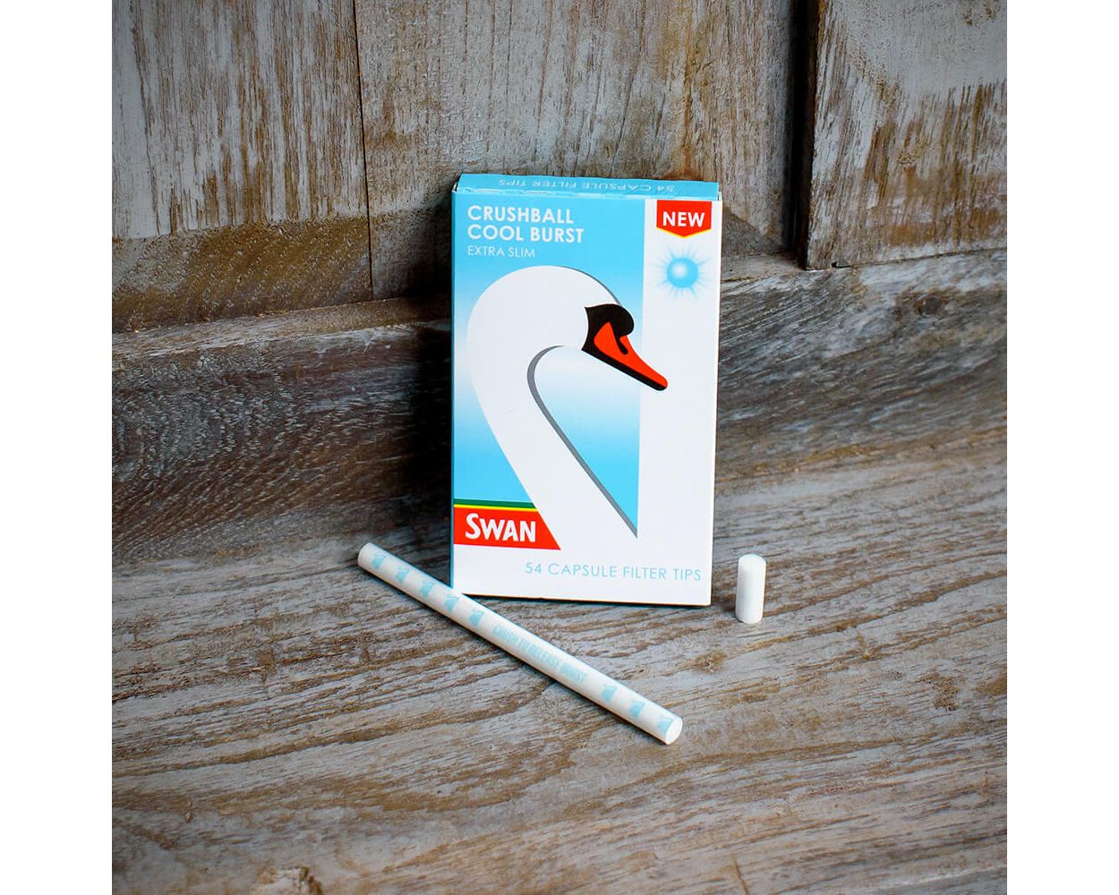 Swan | Crushball Cool Burst Menthol Filter Tips | 54 Pack
