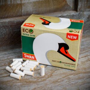 Swan | Box 200 | Eco Extra Slim Loose Biodegradable Filter Tips
